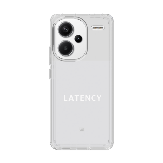 スリムプロテクションケース［ LATENCY - Logotype - Clear ］