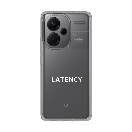 スリムプロテクションケース［ LATENCY - Logotype - Clear ］