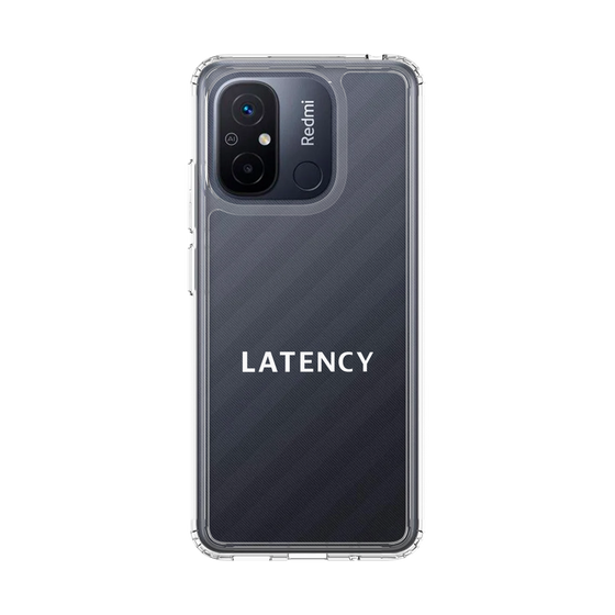 スリムプロテクションケース［ LATENCY - Logotype - Clear ］