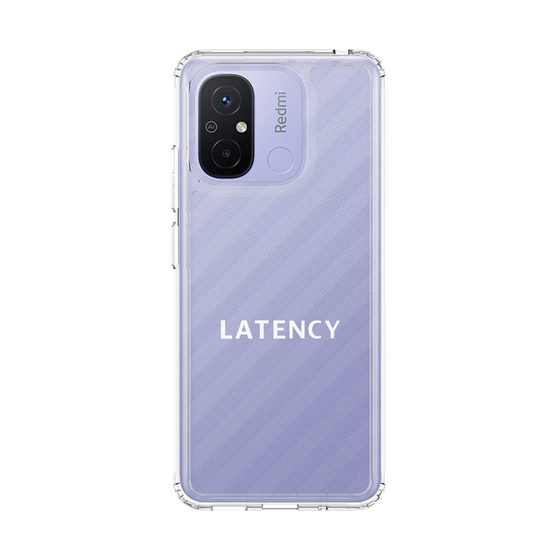 スリムプロテクションケース［ LATENCY - Logotype - Clear ］