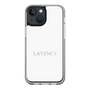 スリムプロテクションケース［ LATENCY - Logotype - White ］