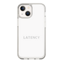 スリムプロテクションケース［ LATENCY - Logotype - White ］