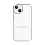 スリムプロテクションケース［ LATENCY - Logotype - White ］