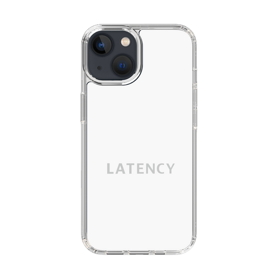 スリムプロテクションケース［ LATENCY - Logotype - White ］