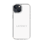 スリムプロテクションケース［ LATENCY - Logotype - White ］