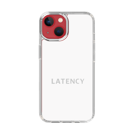 スリムプロテクションケース［ LATENCY - Logotype - White ］