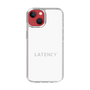 スリムプロテクションケース［ LATENCY - Logotype - White ］