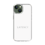 スリムプロテクションケース［ LATENCY - Logotype - White ］