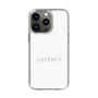 スリムプロテクションケース［ LATENCY - Logotype - White ］
