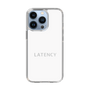 スリムプロテクションケース［ LATENCY - Logotype - White ］