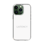スリムプロテクションケース［ LATENCY - Logotype - White ］
