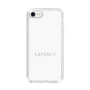 スリムプロテクションケース［ LATENCY - Logotype - White ］