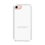 スリムプロテクションケース［ LATENCY - Logotype - White ］