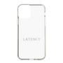 スリムプロテクションケース［ LATENCY - Logotype - White ］
