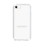 スリムプロテクションケース［ LATENCY - Logotype - White ］