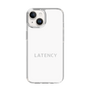 スリムプロテクションケース［ LATENCY - Logotype - White ］
