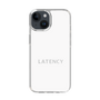 スリムプロテクションケース［ LATENCY - Logotype - White ］