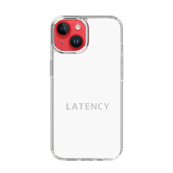 スリムプロテクションケース［ LATENCY - Logotype - White ］