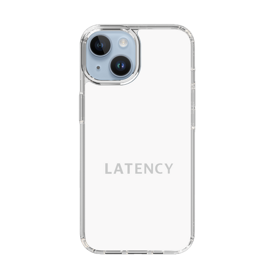 スリムプロテクションケース［ LATENCY - Logotype - White ］