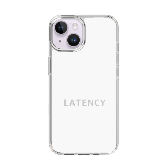 スリムプロテクションケース［ LATENCY - Logotype - White ］