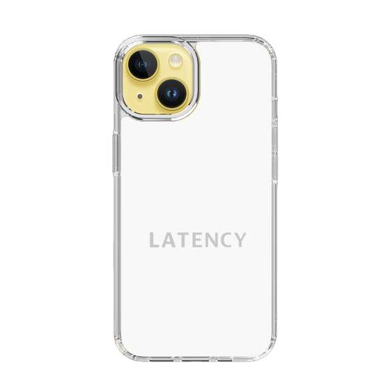 スリムプロテクションケース［ LATENCY - Logotype - White ］