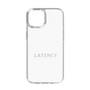 スリムプロテクションケース［ LATENCY - Logotype - White ］