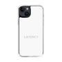スリムプロテクションケース［ LATENCY - Logotype - White ］