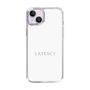 スリムプロテクションケース［ LATENCY - Logotype - White ］