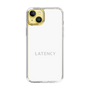 スリムプロテクションケース［ LATENCY - Logotype - White ］