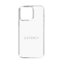 スリムプロテクションケース［ LATENCY - Logotype - White ］