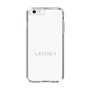 スリムプロテクションケース［ LATENCY - Logotype - White ］