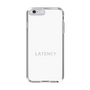 スリムプロテクションケース［ LATENCY - Logotype - White ］