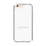 スリムプロテクションケース［ LATENCY - Logotype - White ］