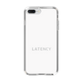 スリムプロテクションケース［ LATENCY - Logotype - White ］