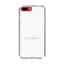 スリムプロテクションケース［ LATENCY - Logotype - White ］