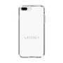 スリムプロテクションケース［ LATENCY - Logotype - White ］