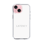 スリムプロテクションケース［ LATENCY - Logotype - White ］