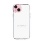 スリムプロテクションケース［ LATENCY - Logotype - White ］