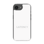 スリムプロテクションケース［ LATENCY - Logotype - White ］