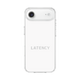 スリムプロテクションケース［ LATENCY - Logotype - White ］