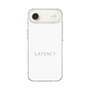 スリムプロテクションケース［ LATENCY - Logotype - White ］