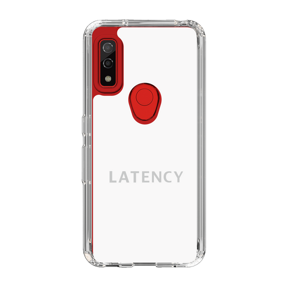 スリムプロテクションケース［ LATENCY - Logotype - White ］