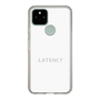 スリムプロテクションケース［ LATENCY - Logotype - White ］