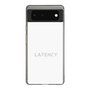 スリムプロテクションケース［ LATENCY - Logotype - White ］