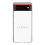 スリムプロテクションケース［ LATENCY - Logotype - White ］