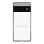 スリムプロテクションケース［ LATENCY - Logotype - White ］