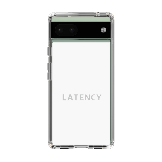 スリムプロテクションケース［ LATENCY - Logotype - White ］