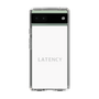 スリムプロテクションケース［ LATENCY - Logotype - White ］