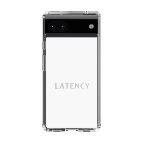 スリムプロテクションケース［ LATENCY - Logotype - White ］
