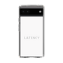 スリムプロテクションケース［ LATENCY - Logotype - White ］